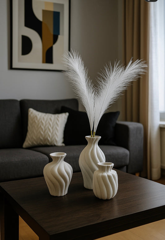 Keramikinių vazų rinkinys