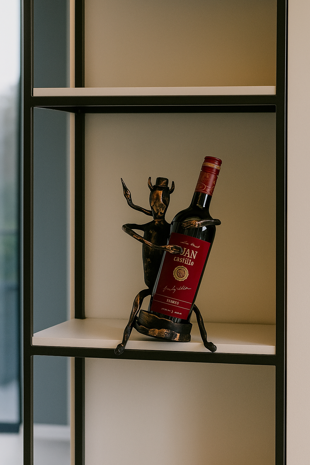 Butelio laikiklis - velniukas