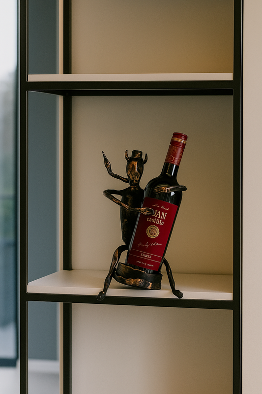 Butelio laikiklis - velniukas