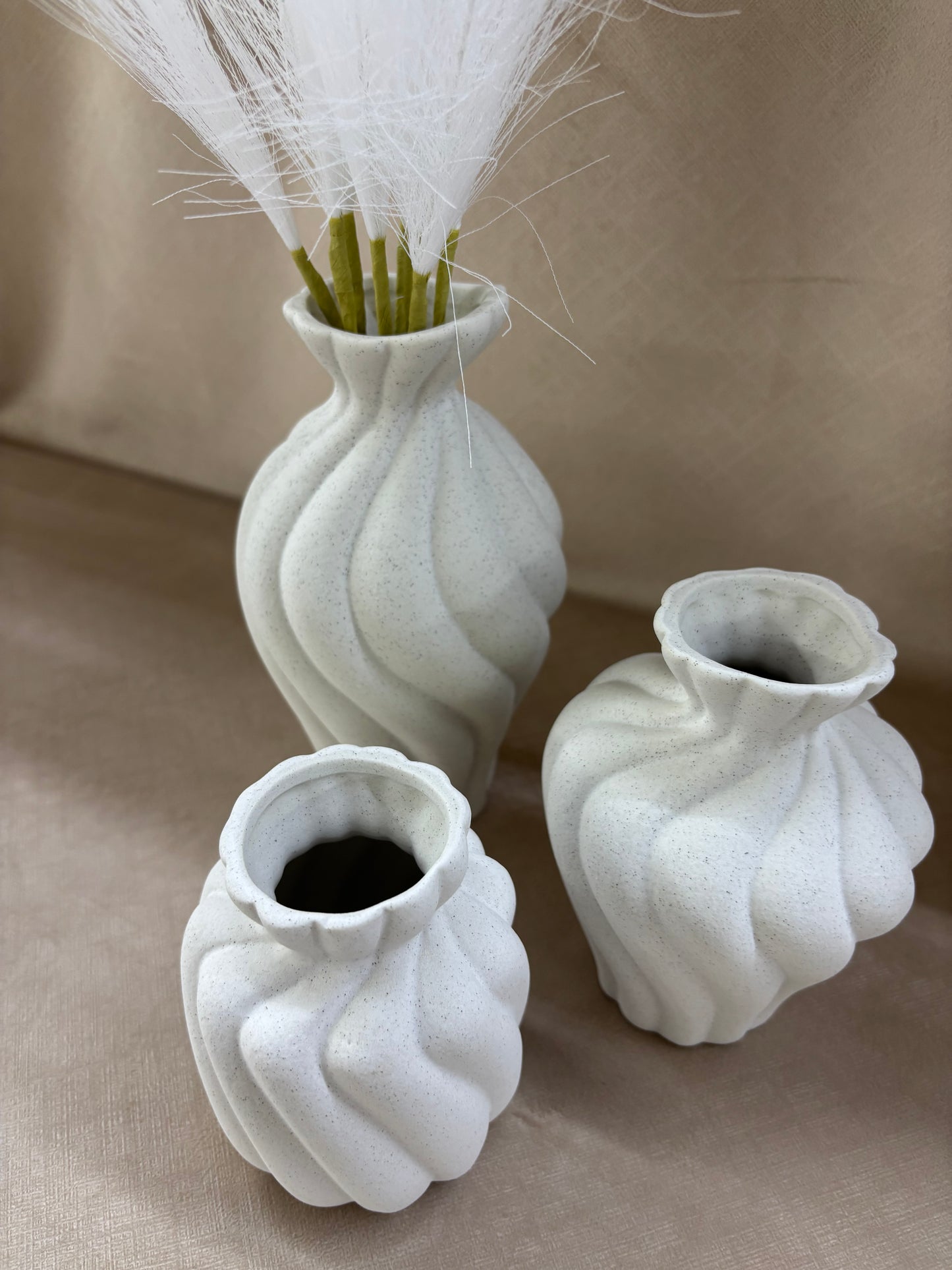 Keramikinių vazų rinkinys