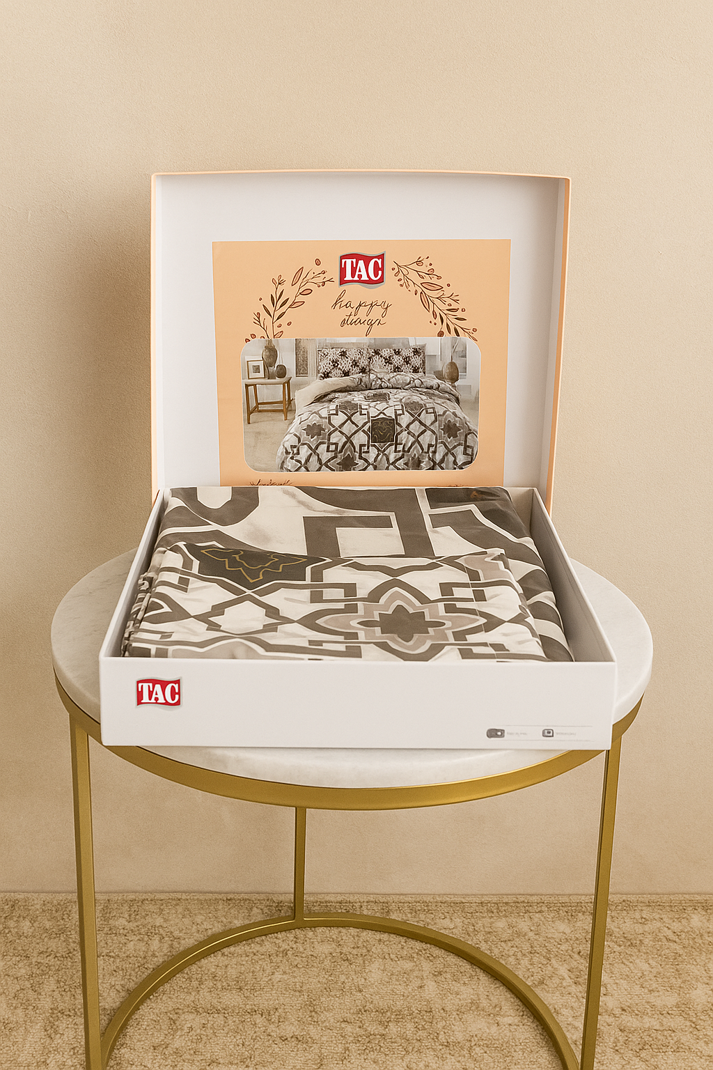 Turkiškas 4 dalių patalynės komplektas