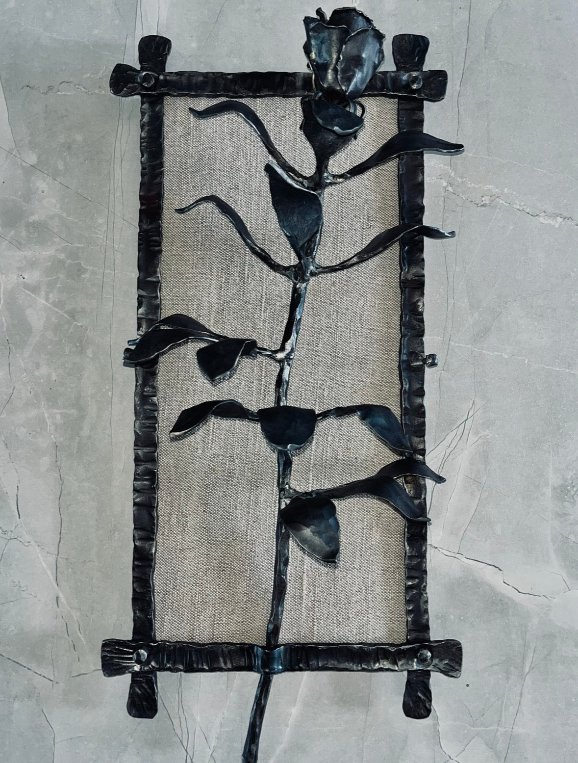 Kalviškas paveikslas - rožė