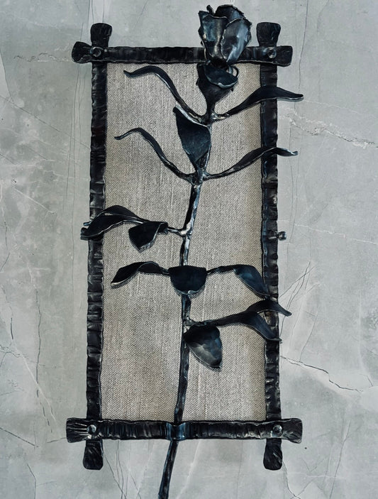 Kalviškas paveikslas - rožė