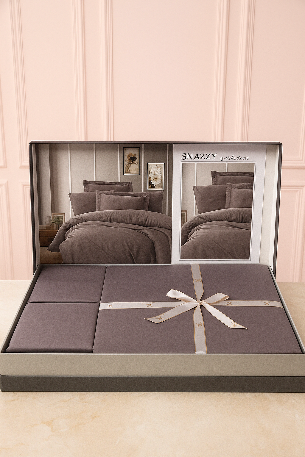 Turkiškas 6 dalių patalynės komplektas ,,SNAZZY’’