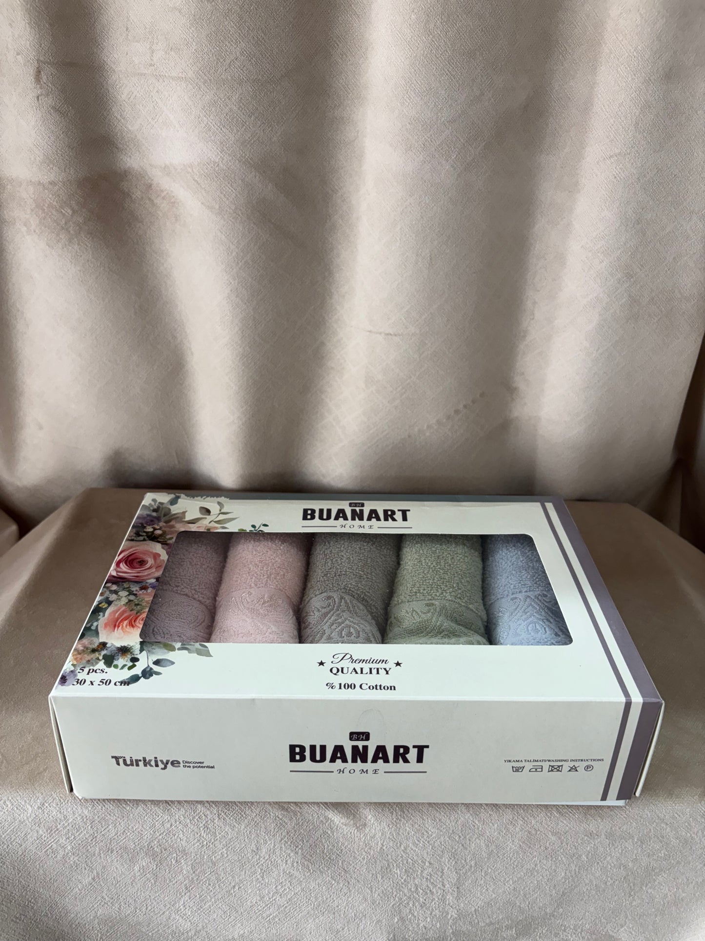 Turkiškų rankšluostukų rinkinys