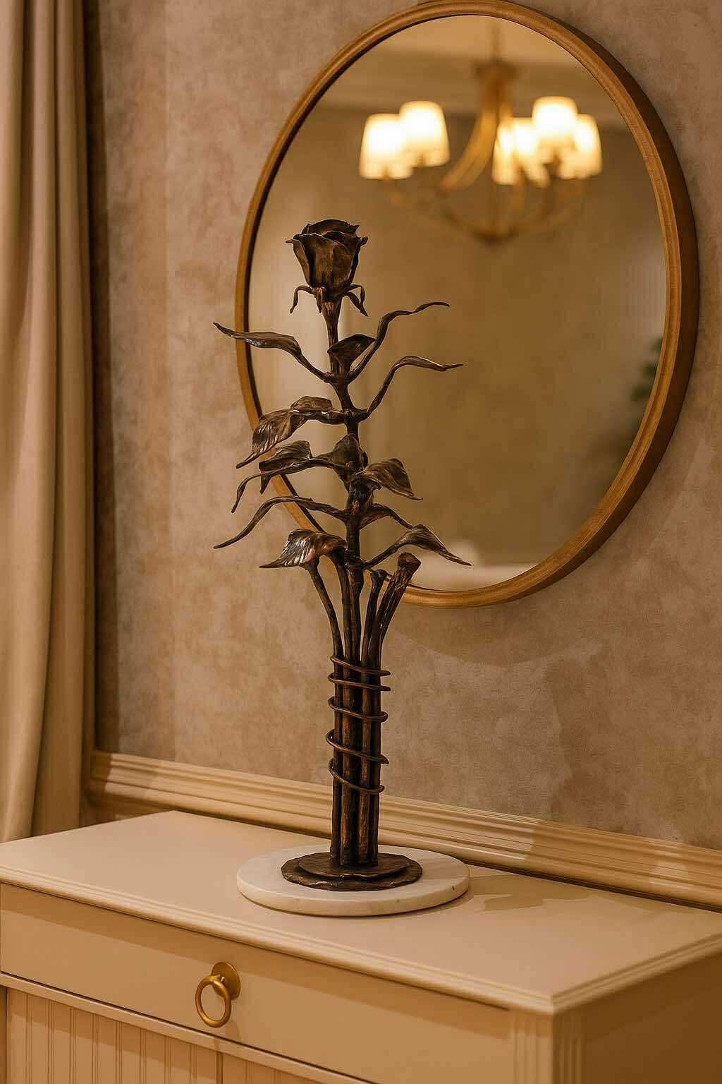 Kalviška namų dekoracija - rožė